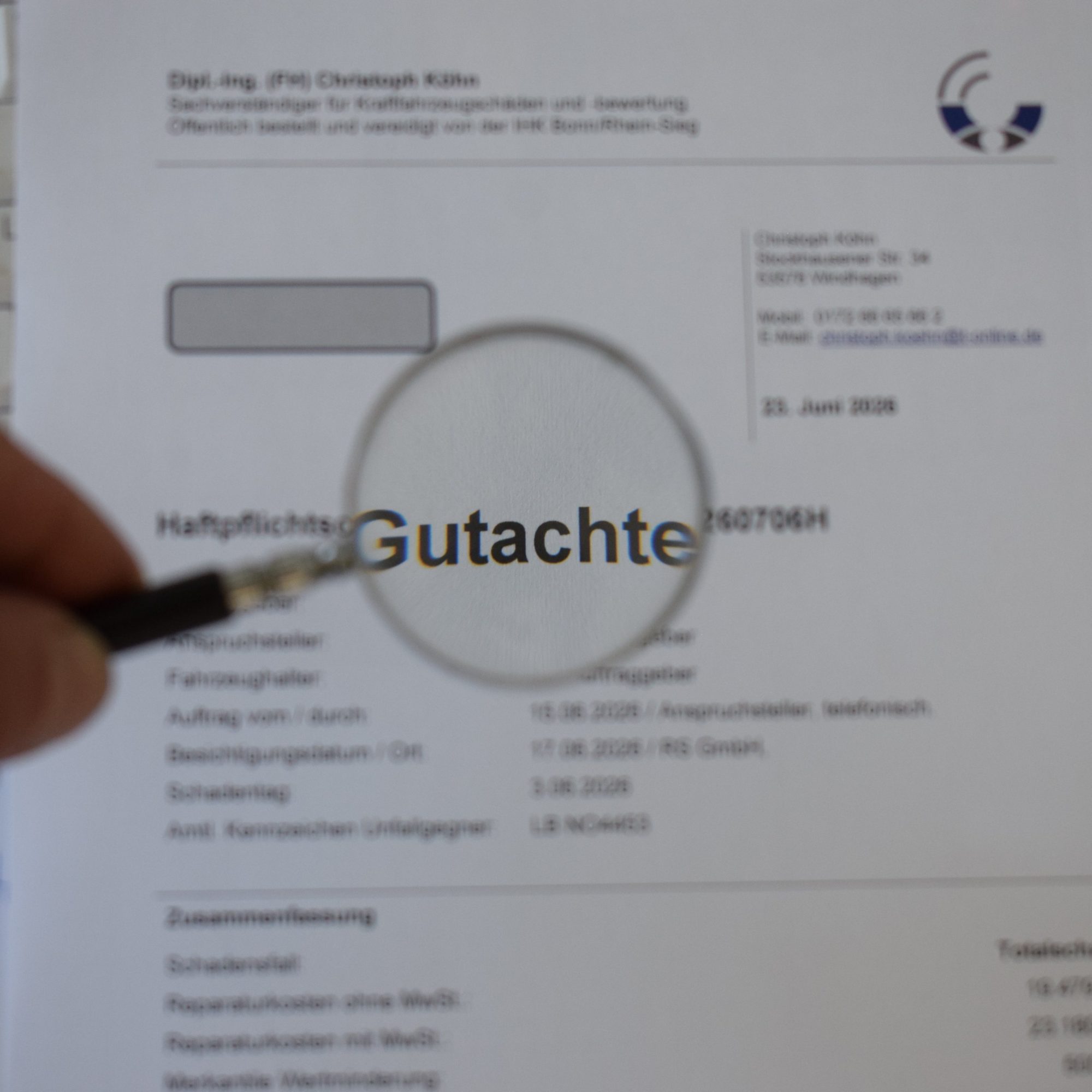 Kfz Gutachten unter der Lupe – Fallstricke erkennen und Fehler vermeiden