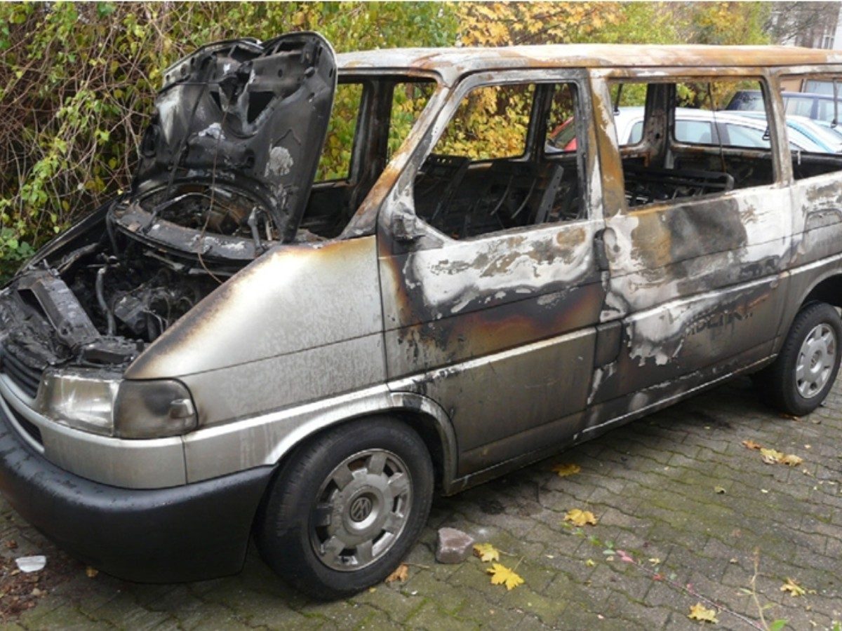 Begutachtung von Brandschäden